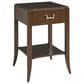 Lexington Furniture Rendezvous Vera 1-Drawer Nightstand in Sable Brown, , large