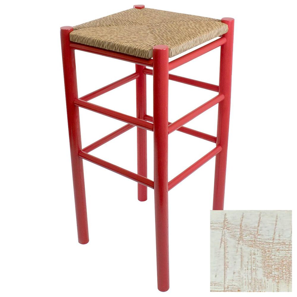 Lakeside Calabash Barstool in Woodleaf White, , large