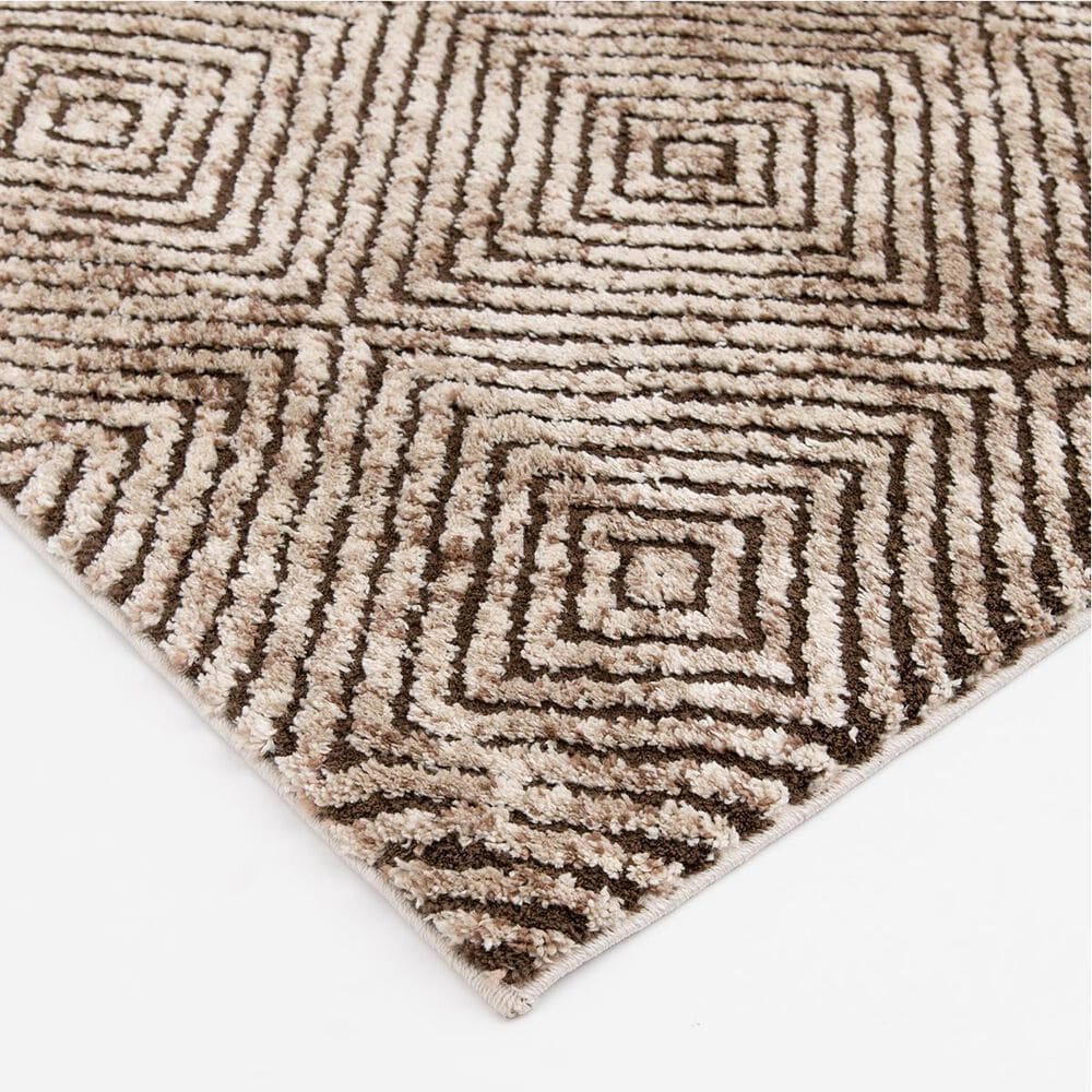 Central Oriental Stonington Lylah 5' x 7'6" Coconut and Oatmeal Area Rug, , large