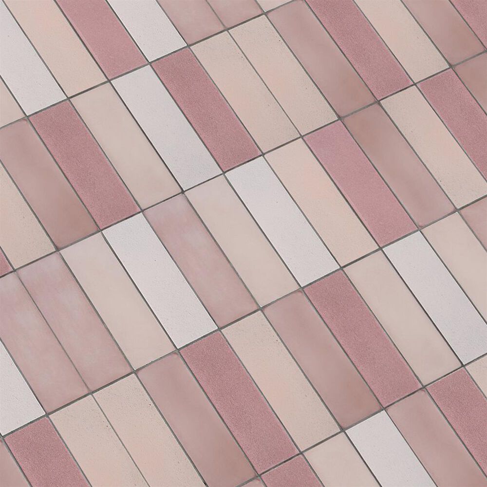 Soho Studio ColorHues Terra Blend 2" x 8" Cement and Lava Stone Tile, , large