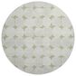 Dalyn Rug Company The Reserve TR16 Aloe 8" Round Indoor/Outdoor Area Rug, , large