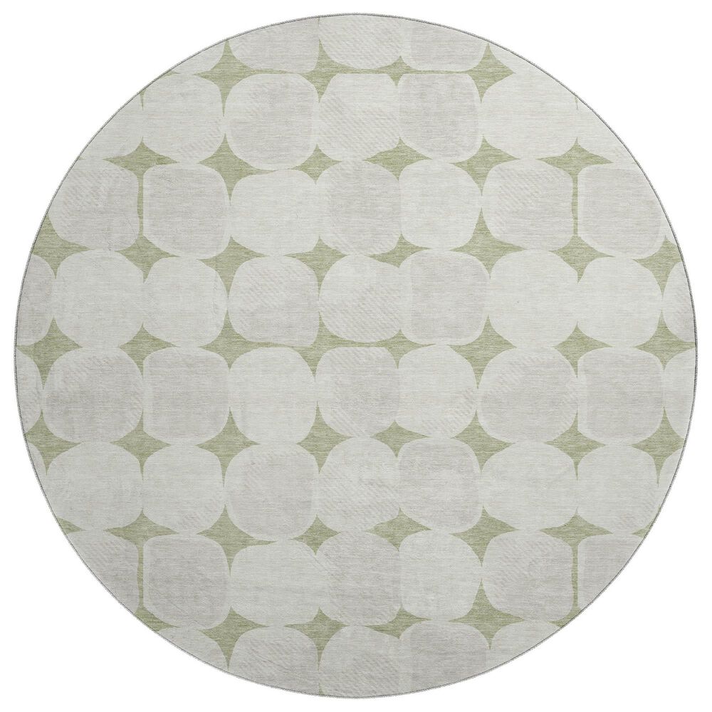 Dalyn Rug Company The Reserve TR16 Aloe 8" Round Indoor/Outdoor Area Rug, , large