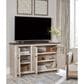 Ashley Bolanburg 60" TV Stand in Textured White and Weathered Gray, , large