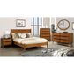 Furniture of America Ruiz Queen Platform Bed in Oak, , large