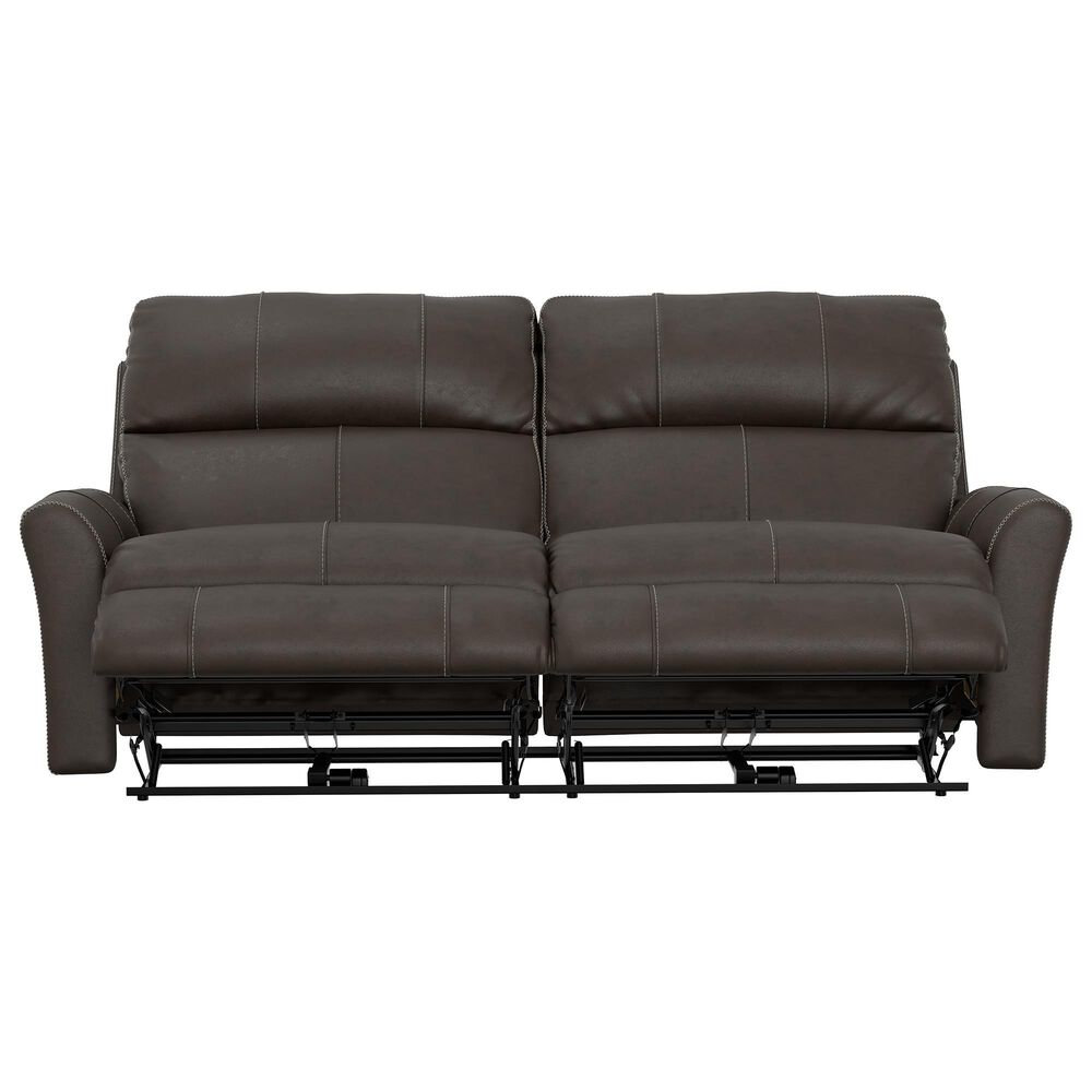 Catnapper Fredda Power Reclining Sofa with Power Headrests in Coffee, , large