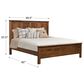 Briarwood Mission Impossible Full Bed in Panel Dark Roast, , large