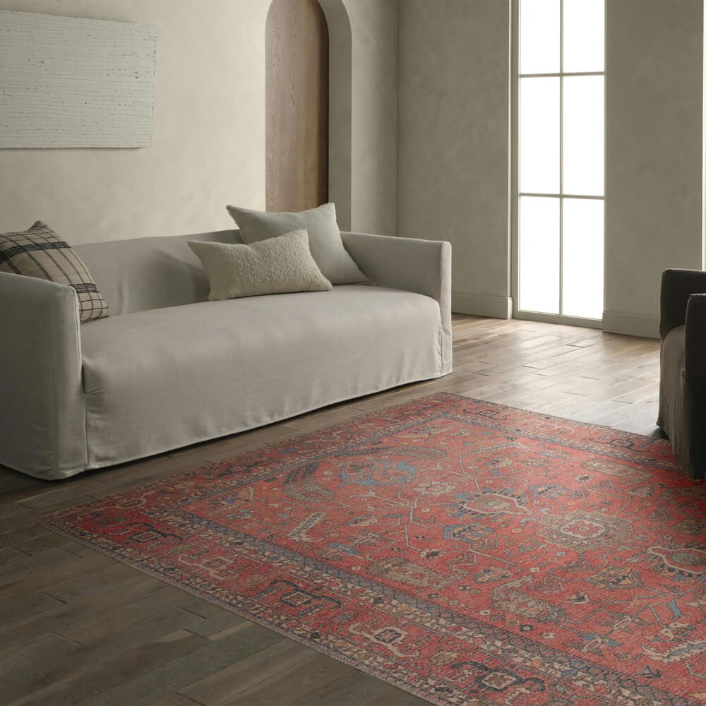 Jaipur Kindred Galina Red 6' x 9' Area Rug, , large