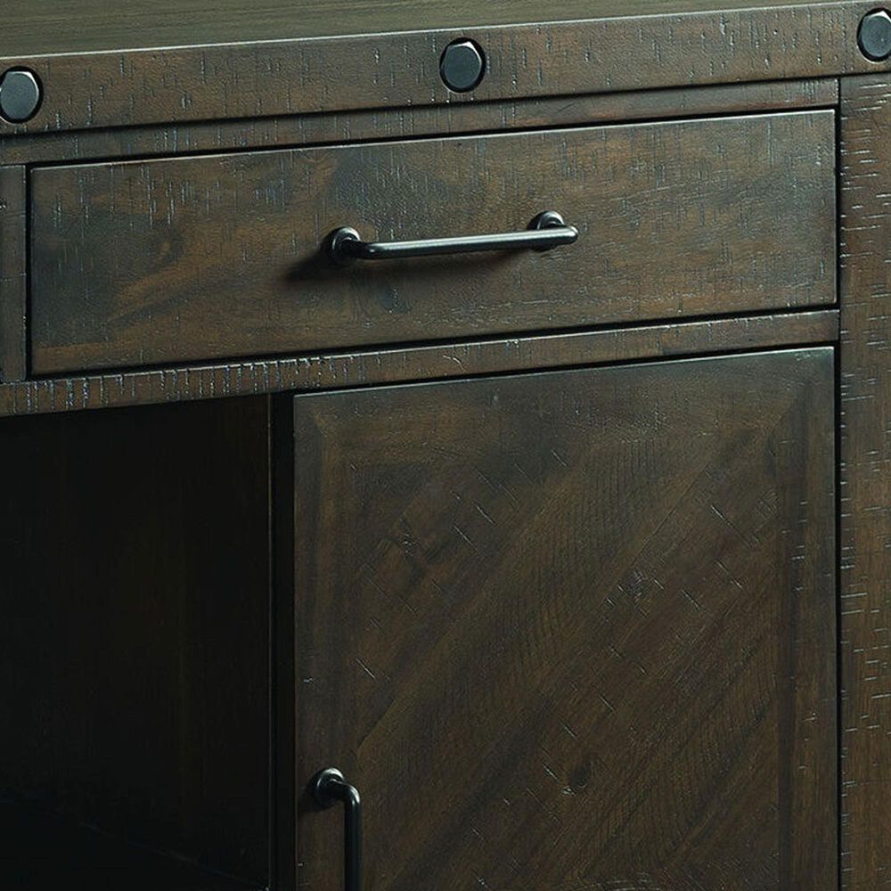 Mayberry Hill Colorado 2-Drawer Server in Charcoal and Black, , large