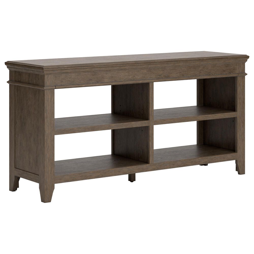 Ashley Janismore Credenza in Weathered Gray, , large