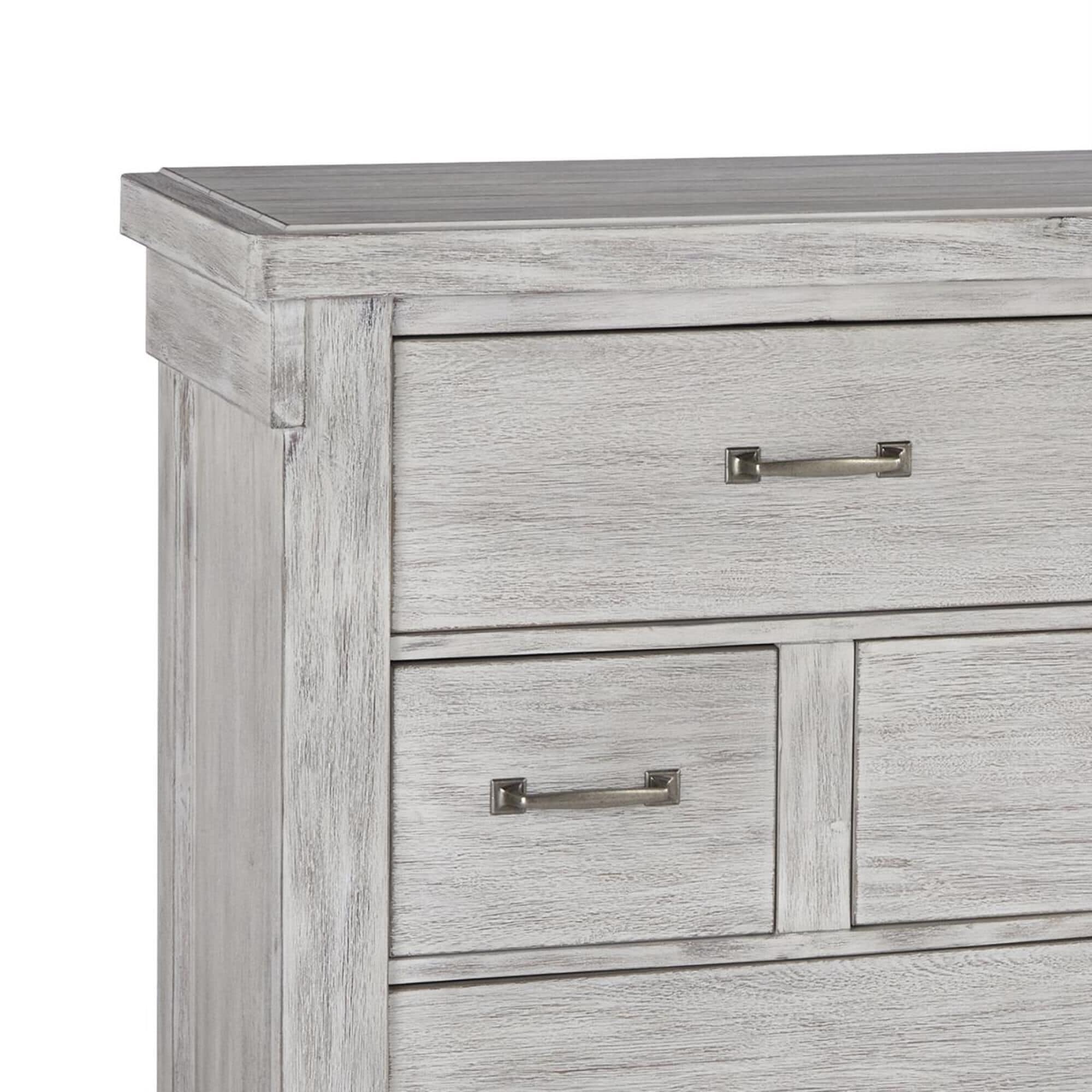Distressed cheap white dresser