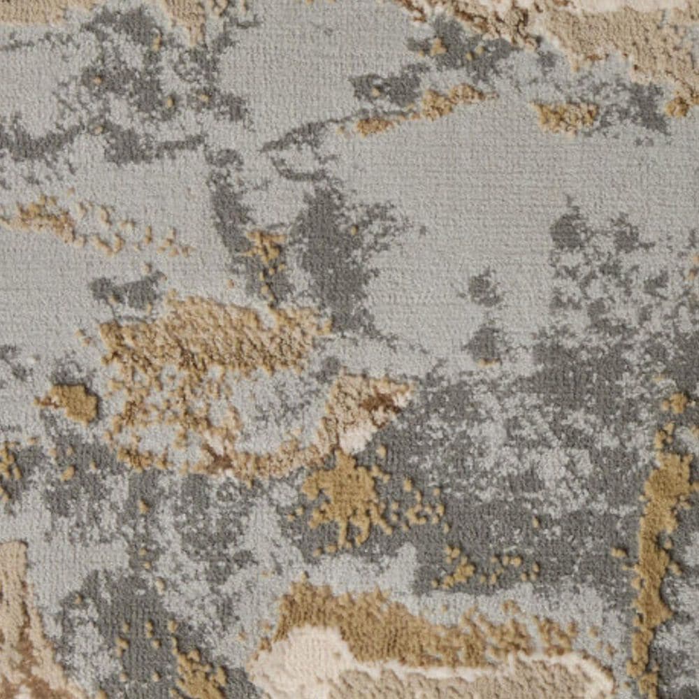 Feizy Aura Gold and Gray 12&#39; x 15&#39; Area Rug, , large