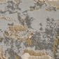 Feizy Aura Gold and Gray 12" x 15" Area Rug, , large