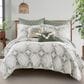 Levtex Kemala Sage 3-Piece Full/Queen Quilt Set in Sage and Cream, , large