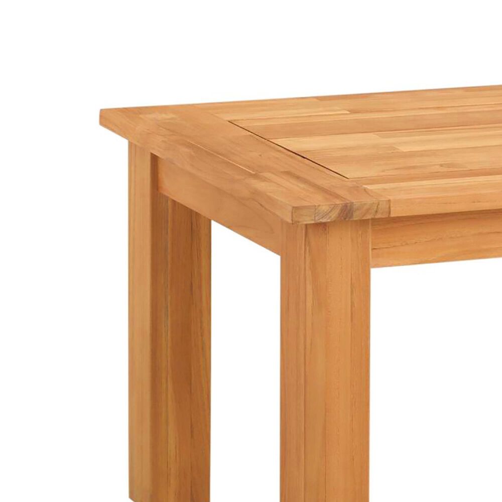Linon Home Decor Carenen Patio Coffee Table in Natural, , large