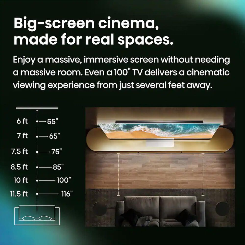 Hisense 100" Class U7 Series Mini-LED QLED UHD 4K - Smart Google TV, , large