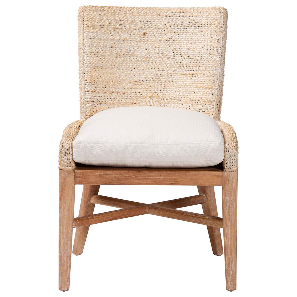 Baxton Studio Ridley Side Chair in White Wash, , large