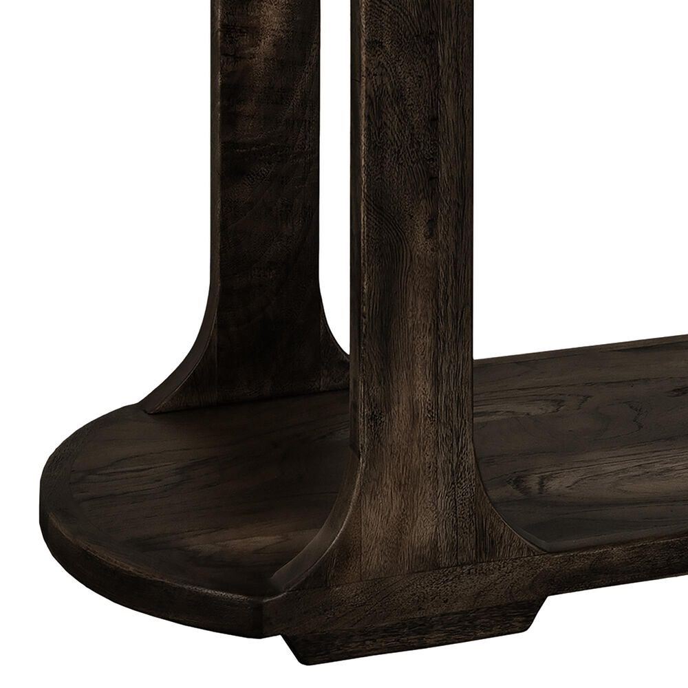 Fallridge Balam 1-Shelf Sofa Table in Stained Dark, , large