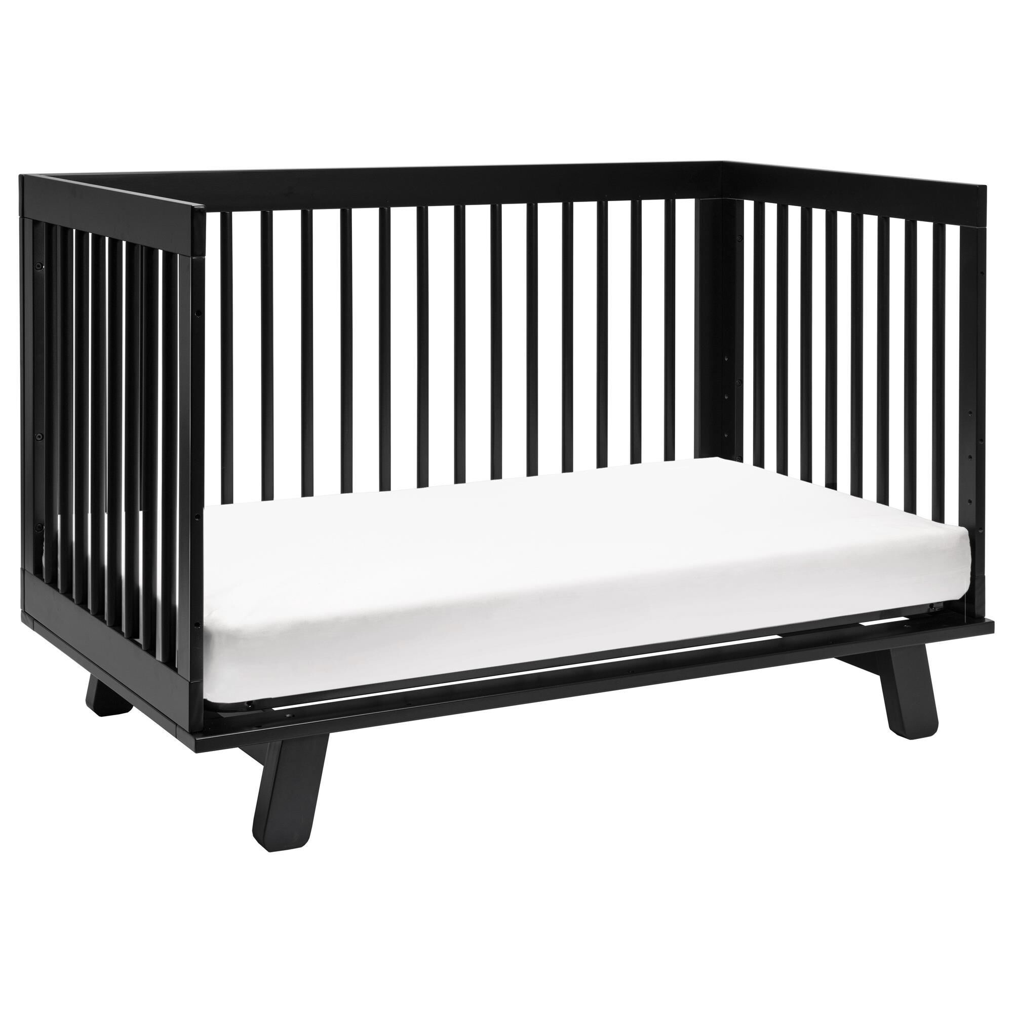 Babyletto Hudson 3 In 1 Convertible Crib in Black NFM