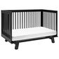 Babyletto Hudson 3-In-1 Convertible Crib in Black, , large