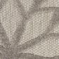 Nourison Aloha 5"3" x 7"5" Silver and Grey Indoor/Outdoor Area Rug, , large