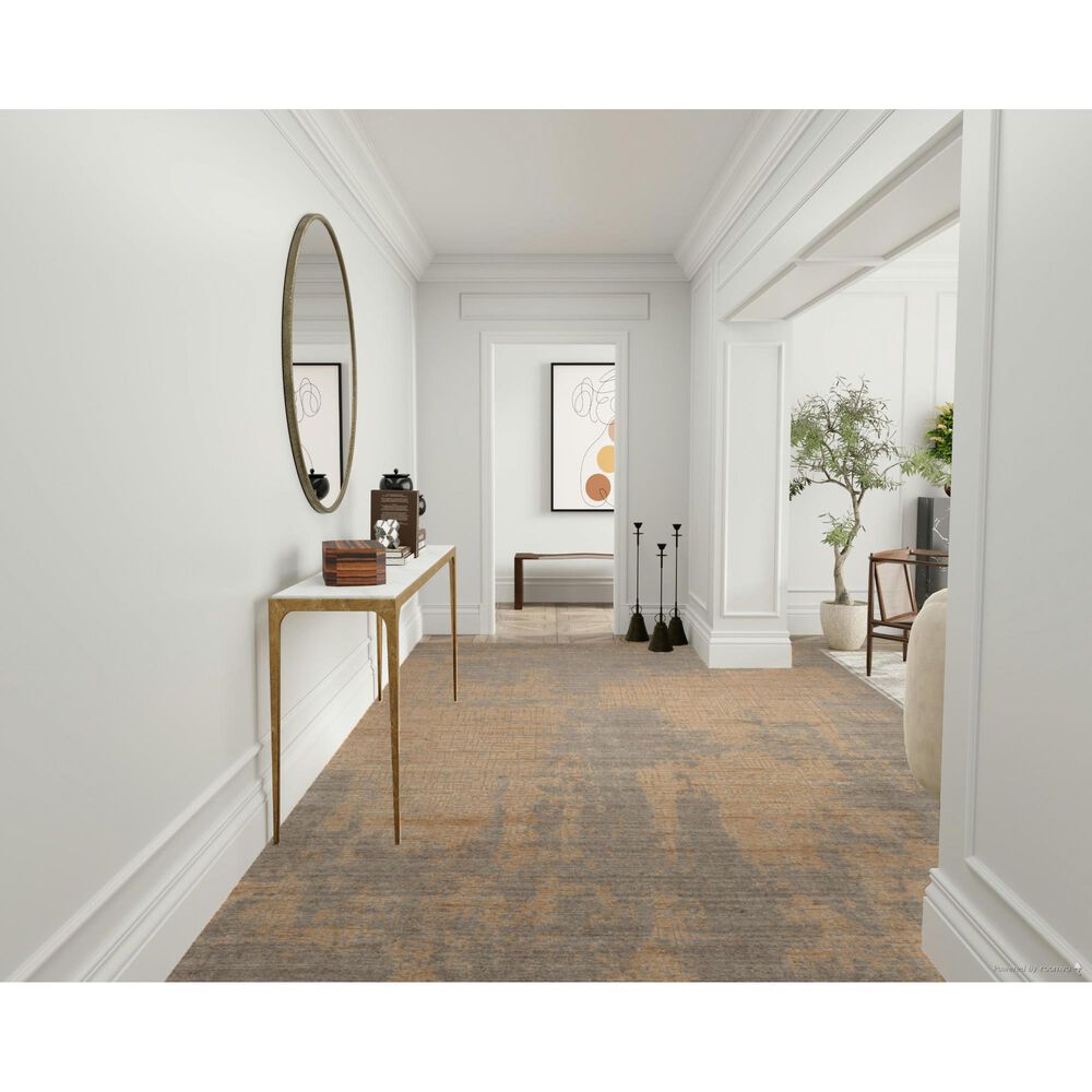 Nourison Harmony 9&#39;9&quot; x 13&#39;9&quot; Grey and Gold Area Rug, , large