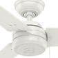 Hunter Cassisus 52" Outdoor Ceiling Fan in Fresh White, , large