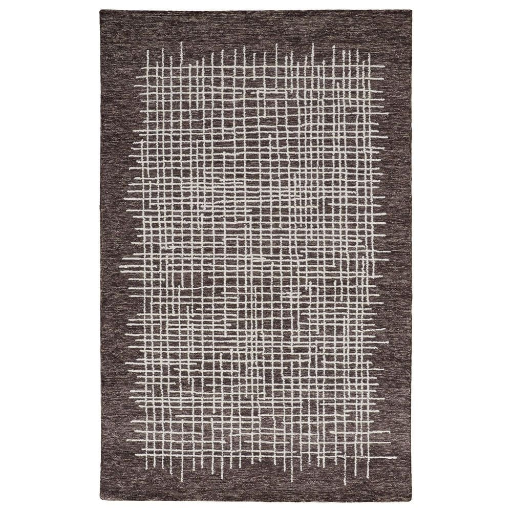 Feizy Maddox 9" x 12" Brown Area Rug, , large
