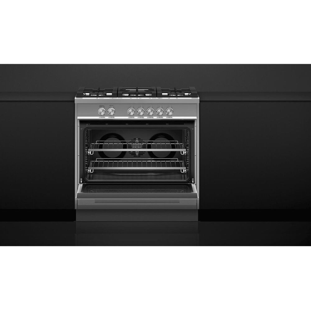 Fisher and Paykel 36" Freestanding Gas Ranges in Stainless Steel Nebraska Furniture Mart