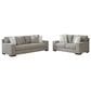 Ashley Maggie Stationary Sofa in Flax, , large