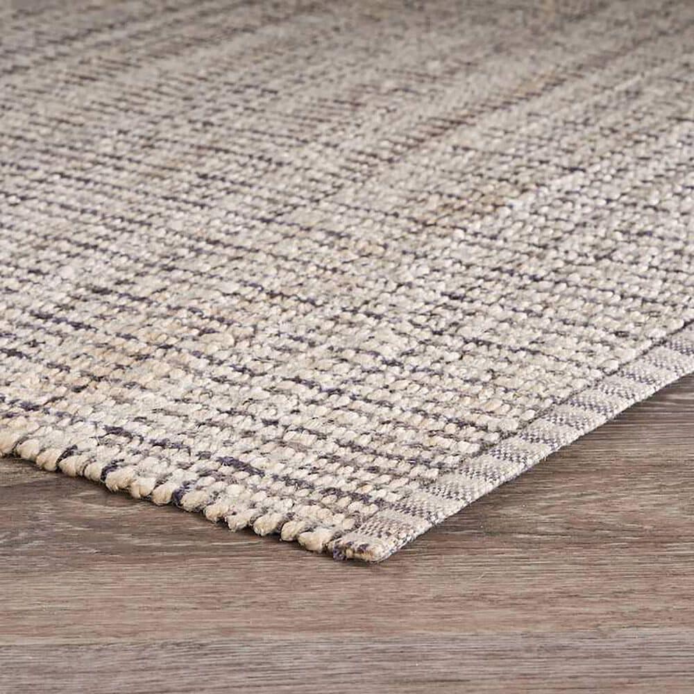 L&amp;R Resources Bleached Naturals 81434 9&#39; x 12&#39; Bleach and Gray Area Rug, , large