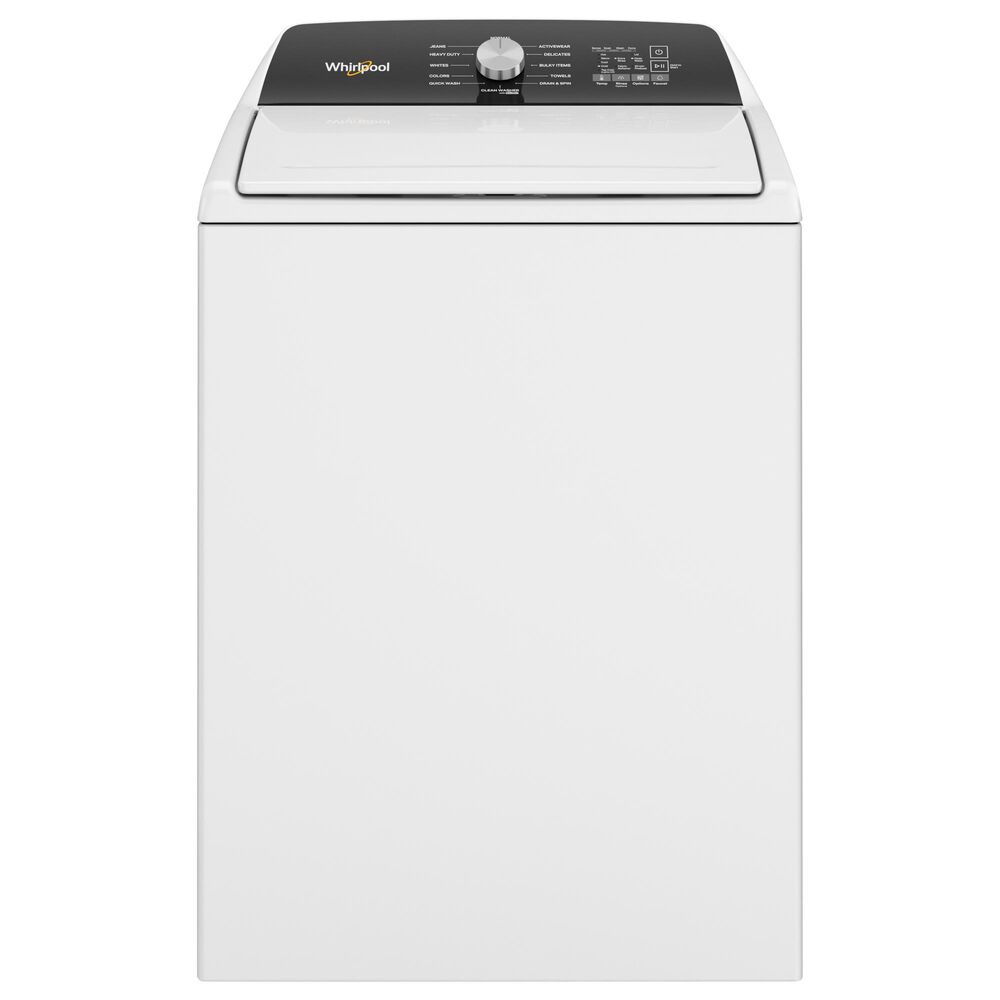 Whirlpool 4.6 Cu. Ft. Top Load Washer and 7 Cu. Ft. Electric Dryer Laundry Pair in White, , large