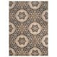 Safavieh Lyndhurst 9" x 12" Light Grey and Beige Area Rug, , large