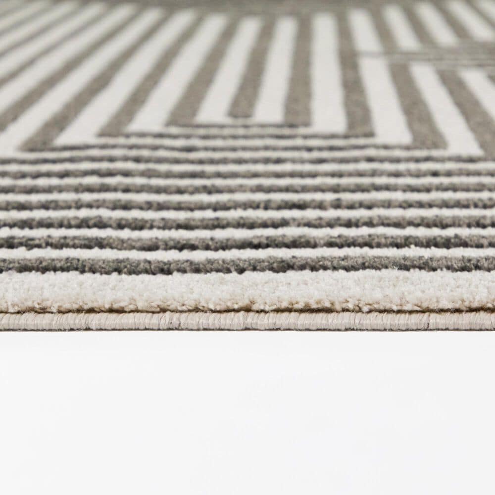 Balta Rugs Resist Teodozia Charcoal 5'3" x 7' Area Rug, , large