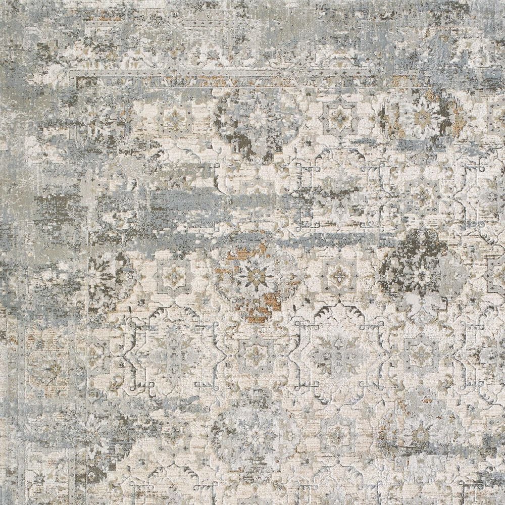 Surya Brunswick Light Gray, Charcoal, Cream, Light Brown, Mustard and Medium Brown 10&#39; x 13&#39;11&quot; Area Rug, , large