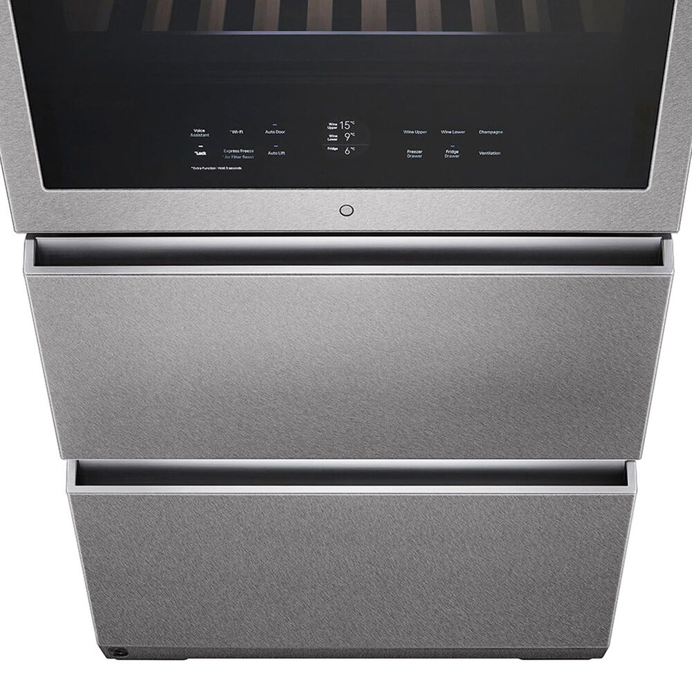 LG 15.3 Cu. Ft. Wine Cellar Refrigerator in Textured Steel, , large