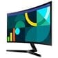 Samsung 24" S3 (S36GD) FHD IPS 100Hz Curved Monitor in Black, , large