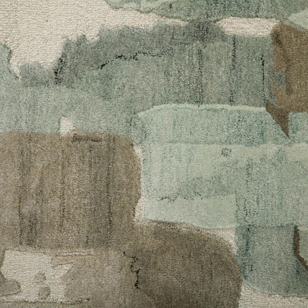 Feizy Kendall Brown and Green 5' x 8' Area Rug, , large