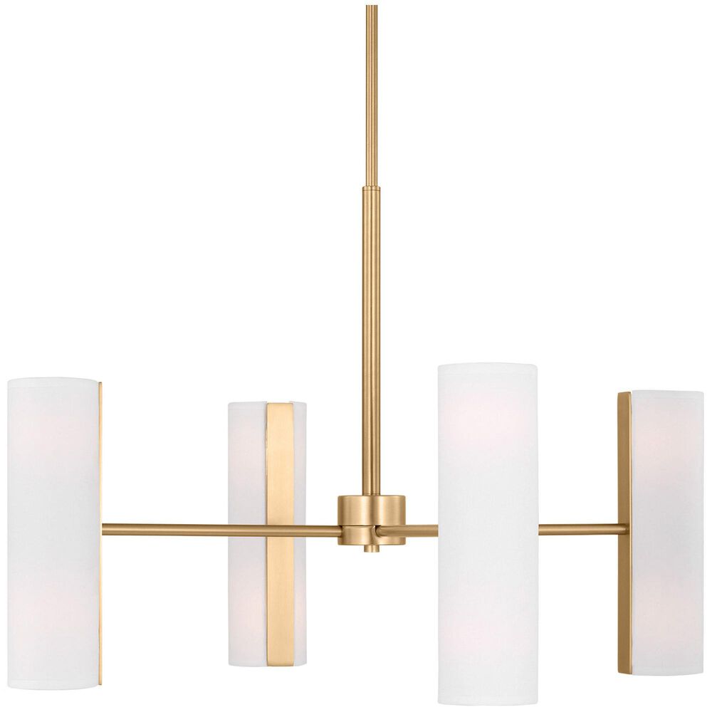 Visual Comfort & Co. Capalino Large Chandelier in Satin Brass, , large
