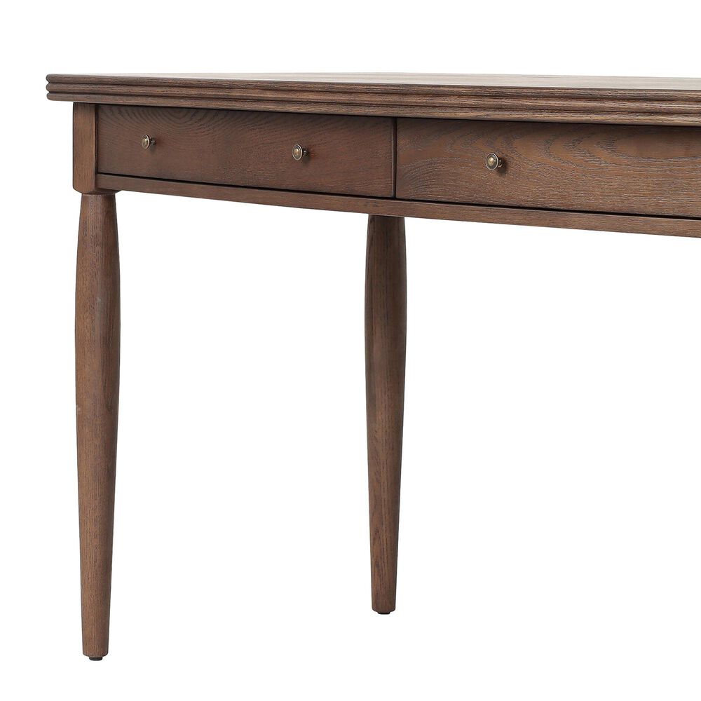 Four Hands Allston Bowfront Desk in Drifted Oak, , large