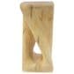 Hearth and Haven Outdoor End Table with Twist Design in Natural, , large