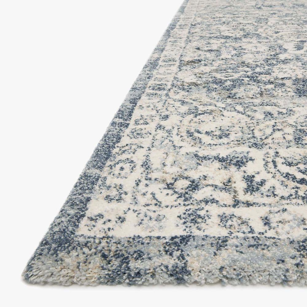 Loloi Theory THY-02 2&#39;7&quot; x 13&#39; Ivory and Blue, , large