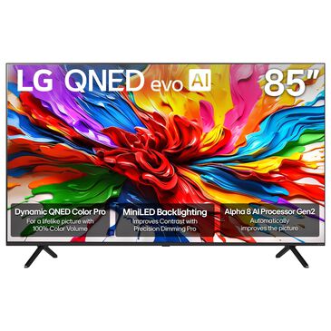 LG 85" Class QNED92A Series evo AI Mini LED 4K Ultra HD in Black - Smart TV, , large