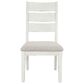 Signature Design by Ashley Grindleburg Dining Upholstered Side Chair in Antique White and Gray, , large