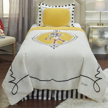 Rizzy Home Cassidy 68" x 86" Comforter Set in White, , large