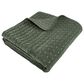 Levtex Velvet Stitch 50" x 60" Quilted Throw in Green, , large