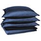 Ann Gish Linea 4-Piece King Coverlet Set in Navy, , large
