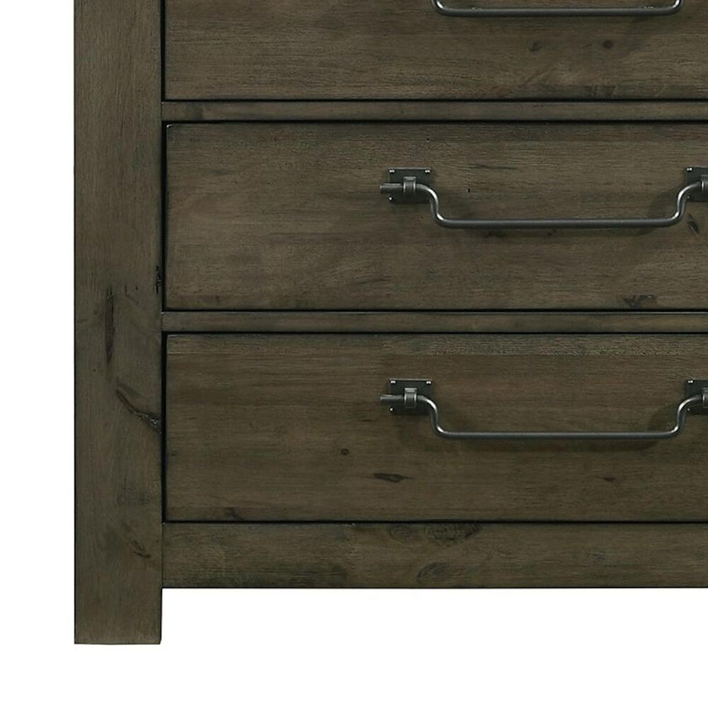 Mayberry Hill Maverick 5-Drawer Chest in Grey, , large