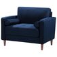 Lifestyle Solutions Langford Accent Chair in Navy Blue, , large