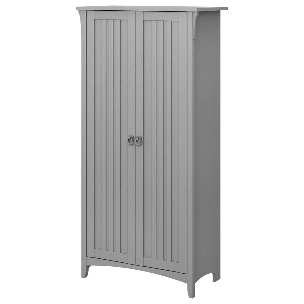 Bush Salinas Kitchen Pantry Cabinet in Cape Cod Gray, , large