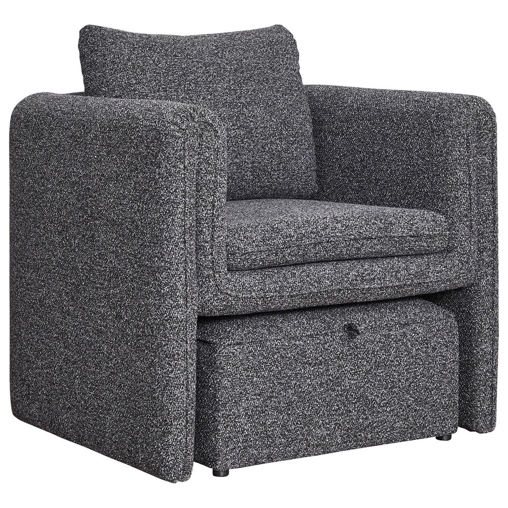 Ashley Vreni Accent Chair in Charcoal and Black, , large